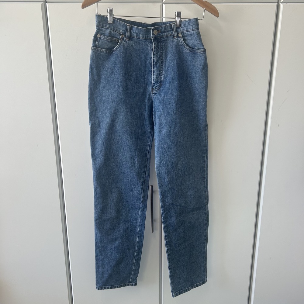 Lauren Ralph Lauren Jeans Co Womens 8 Medium Wash High Rise Straight Leg Jeans